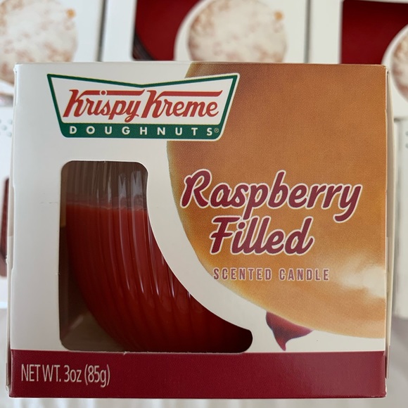 (9) Krispy Kreme Doughnut filled scented candles New in Box - Picture 5 of 8